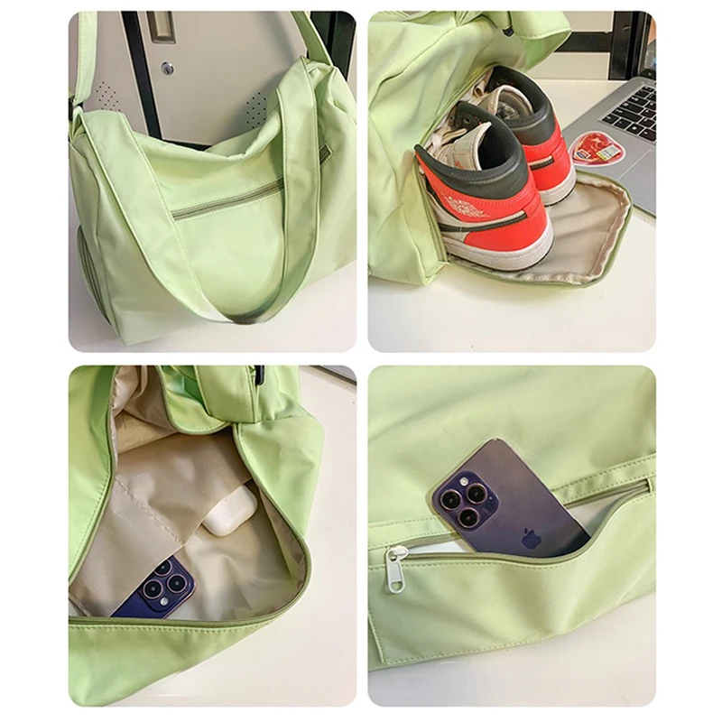 Gym Bag Yoga Bag Handbag Large Capacity Crossbody Shoulder Bag Sports Travel Bag Large Capacity Yoga Bag Exercise