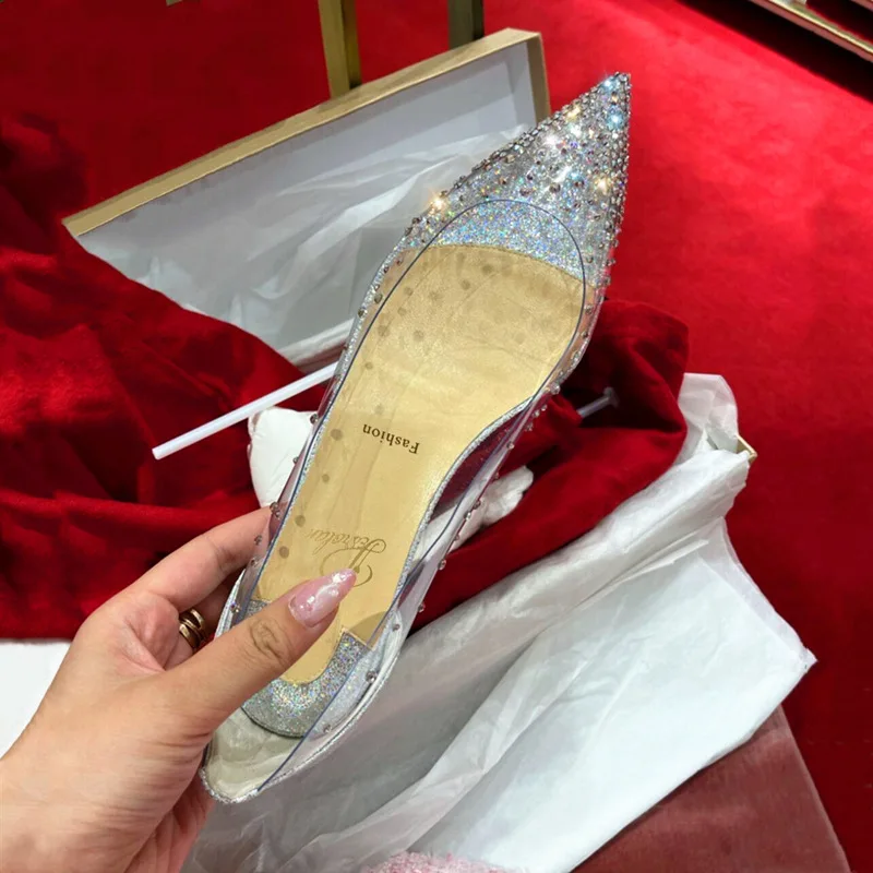Louboutin 'Follies Strass'  Wedding shoe, Small wedding, Sandals