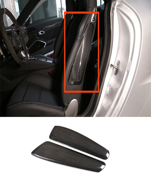 For Porsche 911 718 Real Carbon Fiber Interior Seat Side Panel