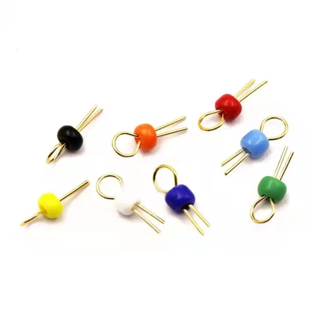 

Six Color 100pcs/lot PCB Board Test Point / Bead / Ring / Hoop Ceramic PCB Test Pins Ceramic Test Ring Gold Plating White Black