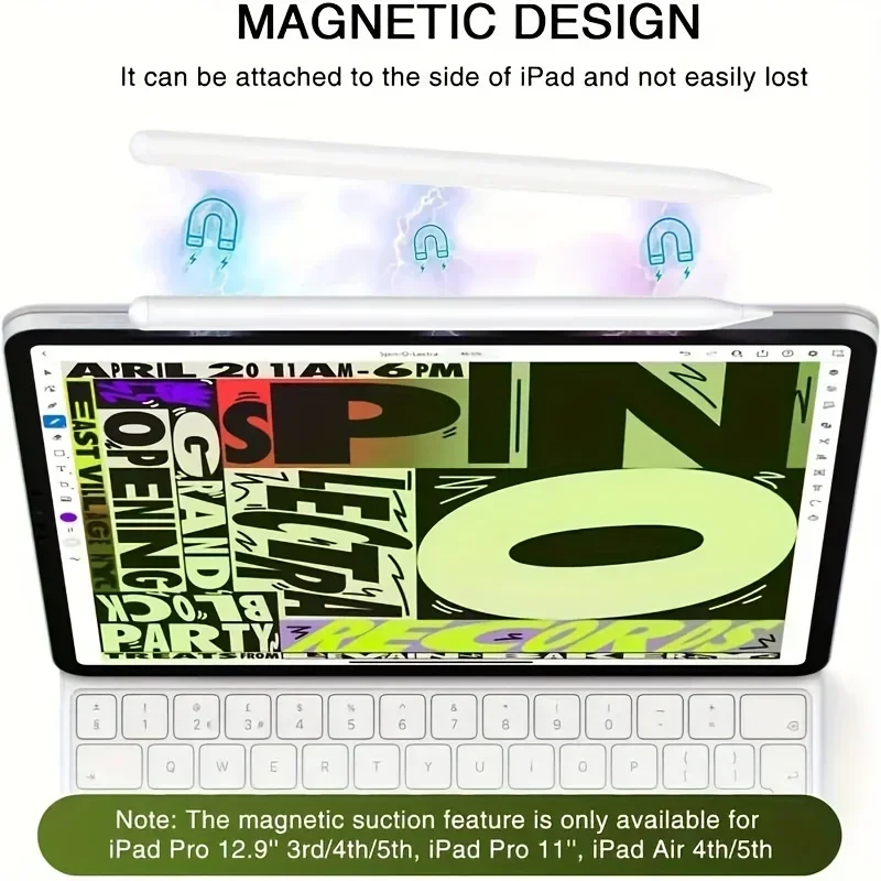 Universal Tablet Stylus Pen for iOS Android iPad Air Apple Pencil Fast Charging Magnetic Touch Pen iPhone Huawei 2025 touch screen stylus stylus pen ipad stylus