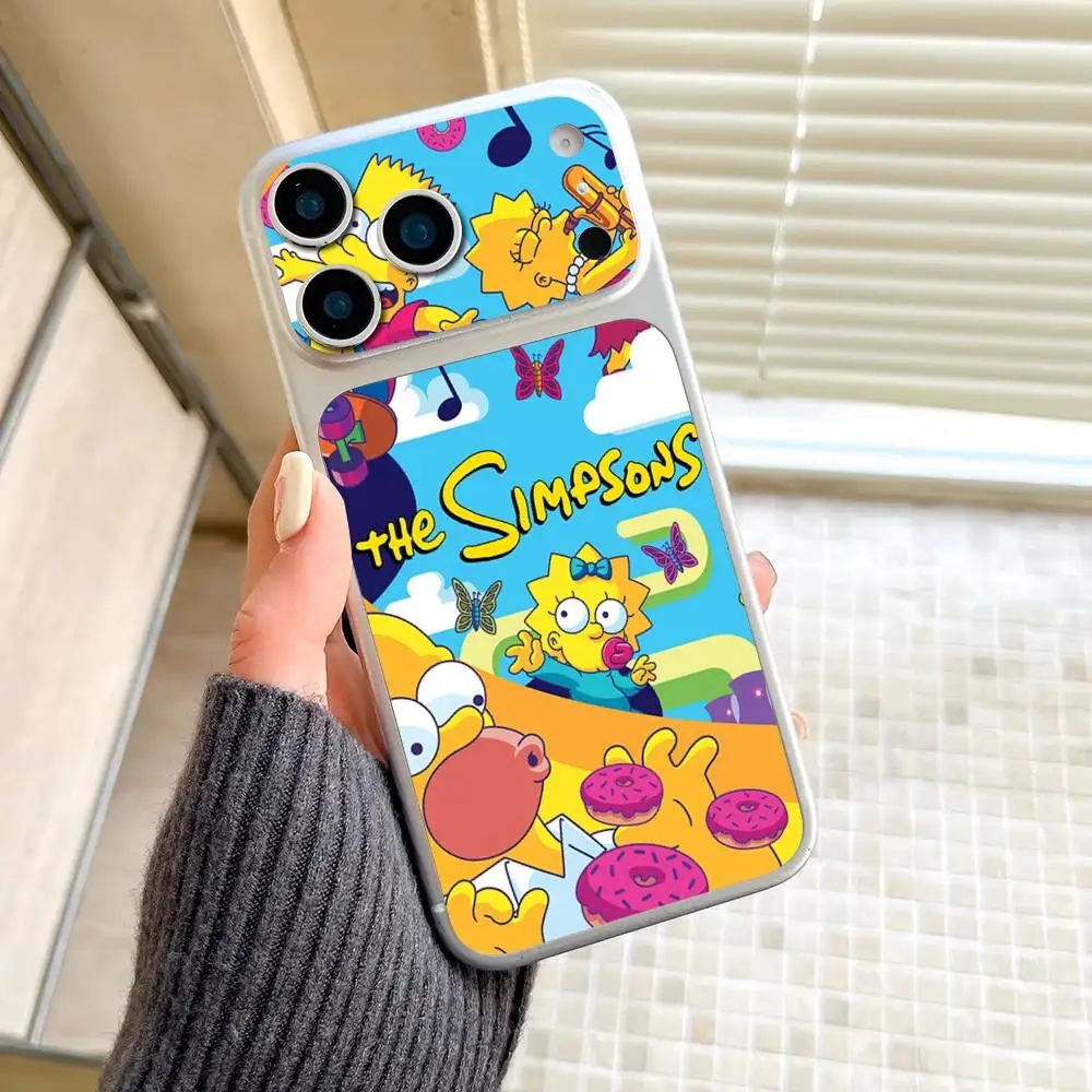 Erwachsenen-Animations-Simpsons-Schutzfolie für iPhone 17 Pro/17 Pro Max für die Rückseite, Kamera, keine Handyhülle – Detail 6