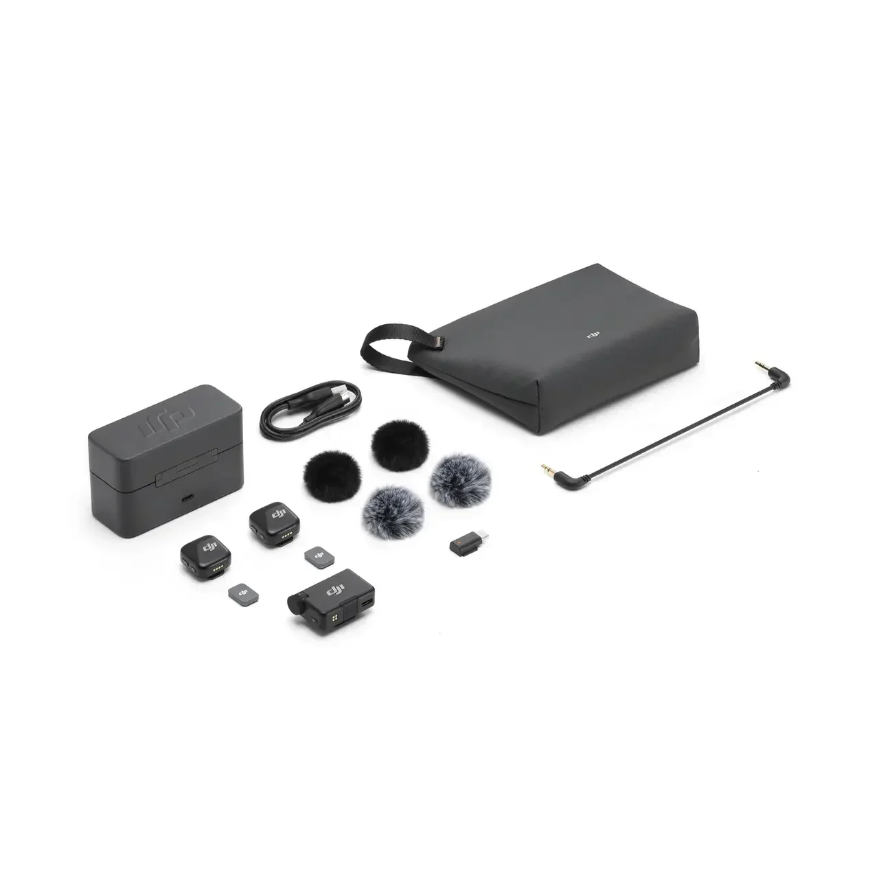 DJI MIC Mini Small, Ultralight, Discreet 48-Hour Operation w/ Case High-Quality Audio With Stable Transmission Original 6
