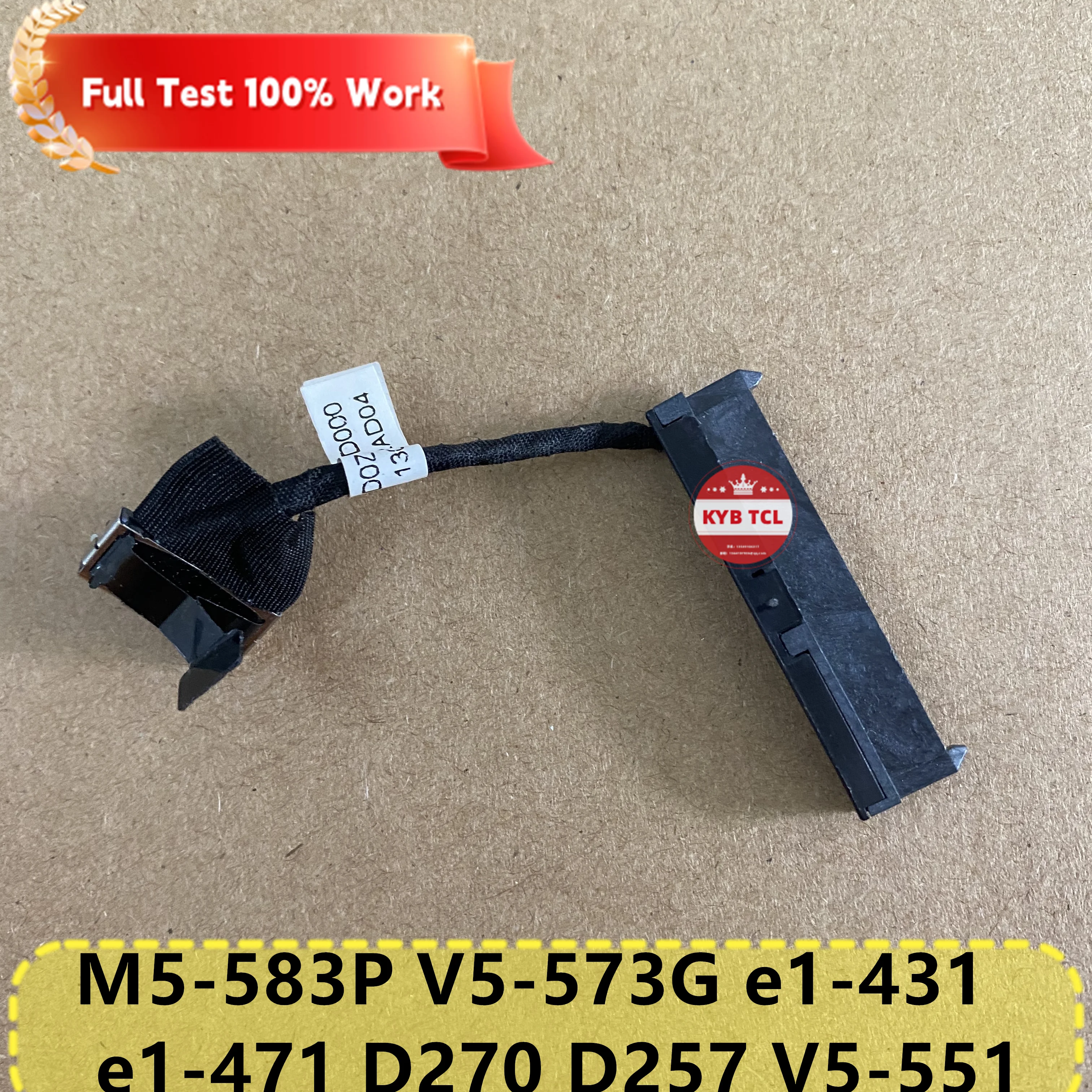 

For Acer Aspire M5-583P V5-573G e1-431 e1-471 D270 D257 V5-551 DD0ZE6HD000 Laptop SATA Hard Drive HDD SSD Connector Notebook