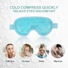New Gel Eye Mask Reusable Beads for Hot Cold Therapy Soothing Relaxing Beauty Gel Eye Mask Sleeping Ice Goggles Sleeping Mask 4