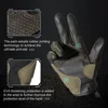 Motorcycle Tactical Gloves Touch Screen Cycling Bicycle Anti-Slip Shockproof Rubber Protective Hunting Shooting Mitten Men Women 3