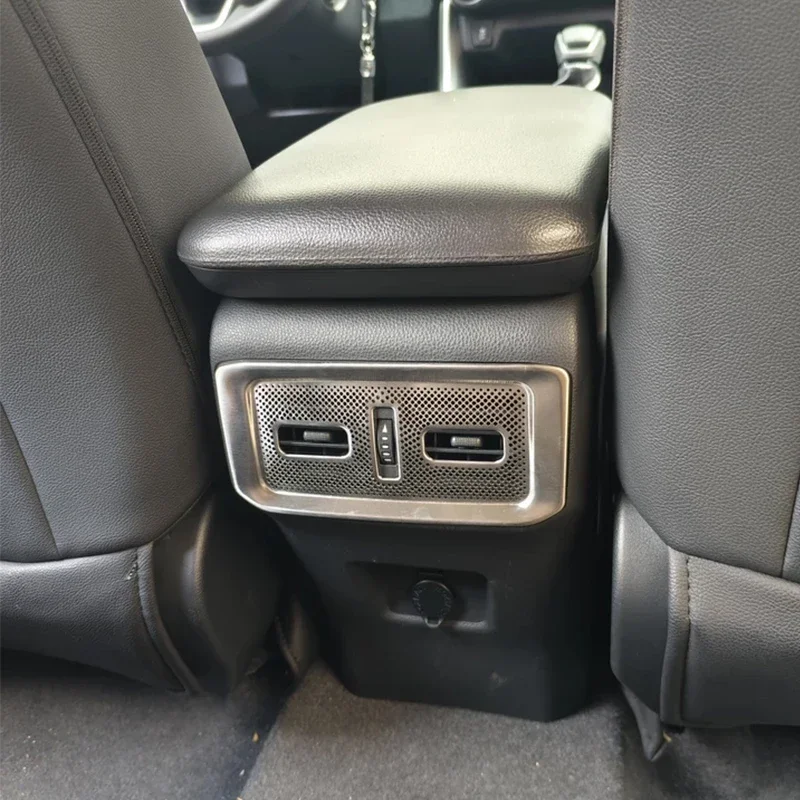 For Toyota RAV4 XA50 2021 - 2024 Dust Cover for Rear Air Conditioning Vents and Interior Protective Components Accessories
