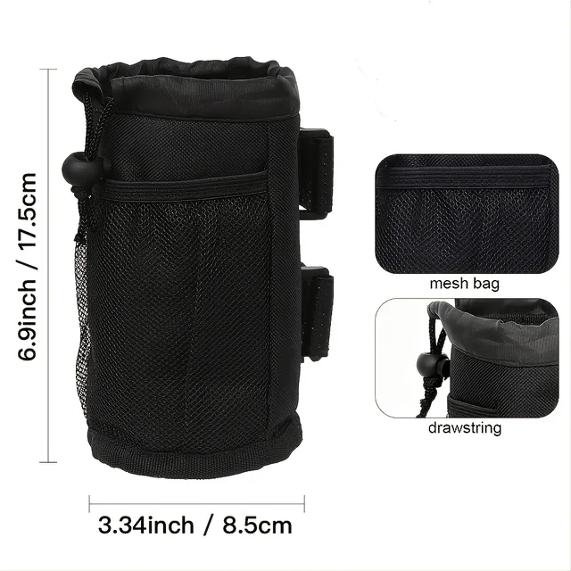 Cup Holder for Bike,Scooter and Wheelchair,Water Bottle Holder for Walker,Golf Cart and Beach,Universal Drink Holder Accessories 4