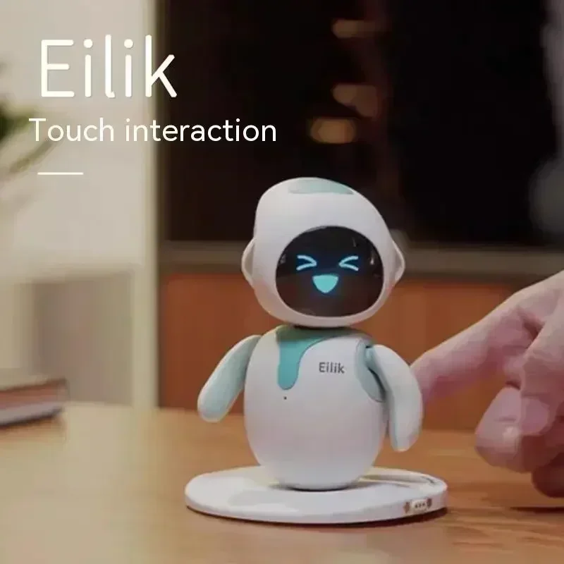 Eilik Robot de interacción emocional, compañero inteligente para mascotas, estudio creativo electrónico, compañero de escritorio, juguetes de navidad, regalos, nuevo
