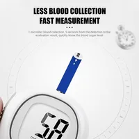 50Pcs Blood Glucose Test Strips/Lancets For Bioland G-425-3/G-425-2/G-427B Glucosemeter Blood Sugar Testing Papers Blood Collect 2