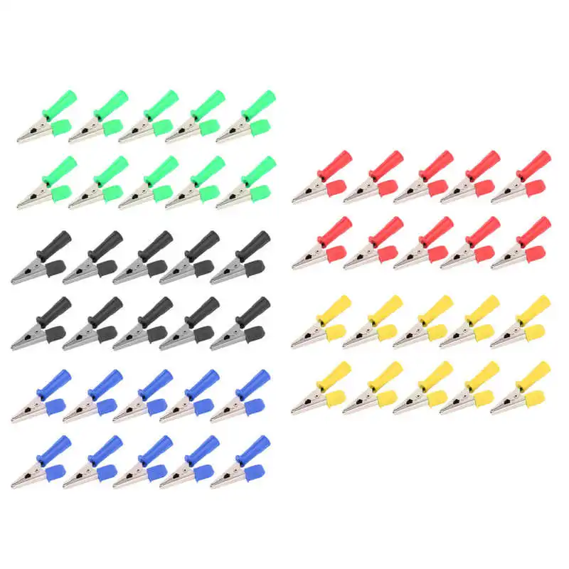 Electrical Test Clips Testing Clamps with 4mm Socket for Welding
