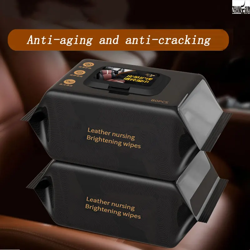 Cleaning Wet Wipes For Car Interior Glass And Leather Interior Maintenance  Cleaning And Care Wet Wipes - AliExpress