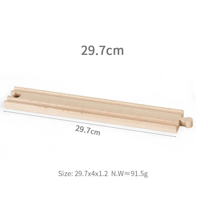 DIY Wooden Train Rail Track Accessories - Perfect Holiday Gift