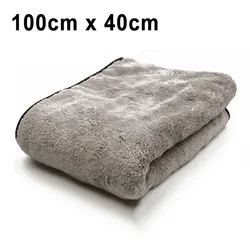 Ultra - Soft Microfiber Auto Cleaning Towel - Large & Fast - Drying with High Water Absorption (Upgrade 100cmx40cm)
