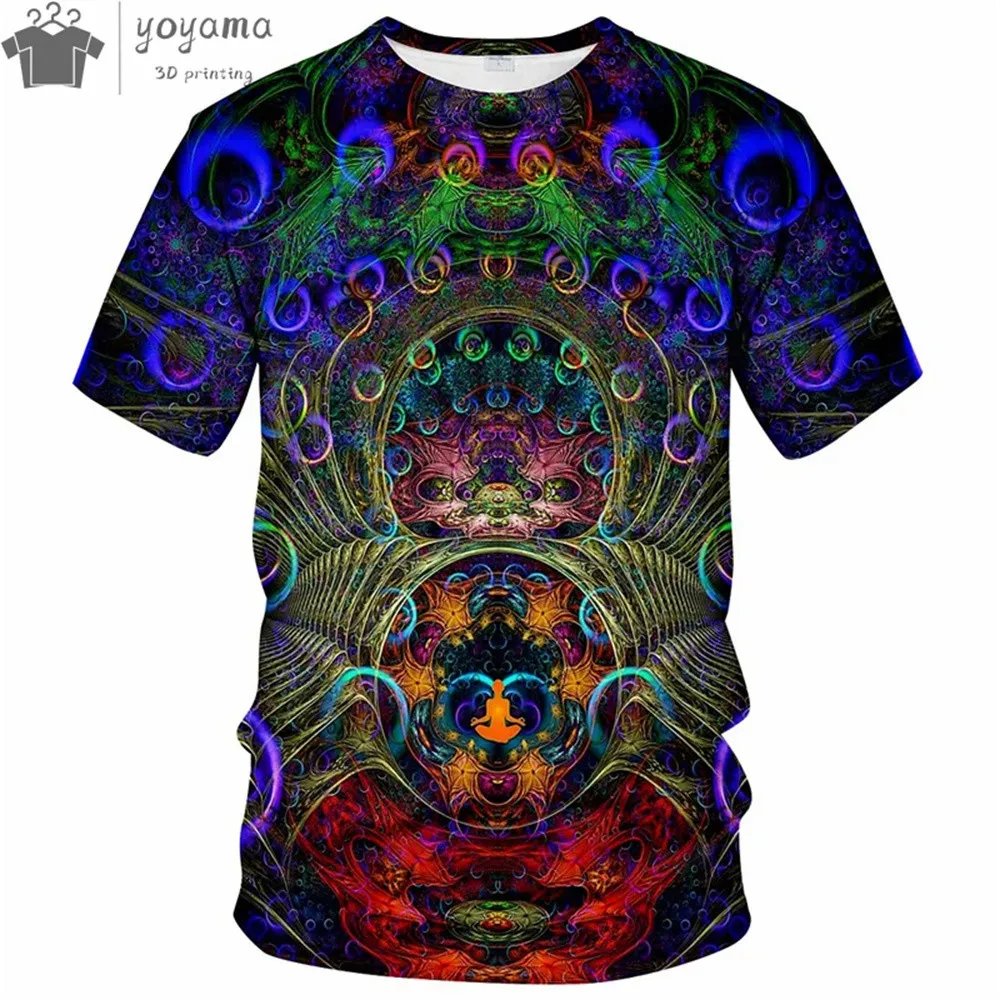 Tシャツ・カットソー BLUEMARBLE Trippy leaves print t-shirt (TS35 JE28A24YEL) Bluemarble Trippy Leaves T-Shirt - White | TS08JE28A24WHTWHITE