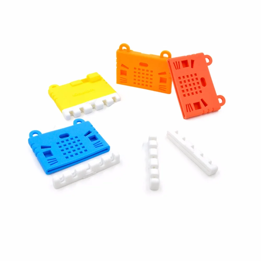 Microbit Case For micro:bit Silicone Case Protective Shell Cover or Battery Holder Case Cover Shell 3V PH2.0 for 2pcs AAA Batteries