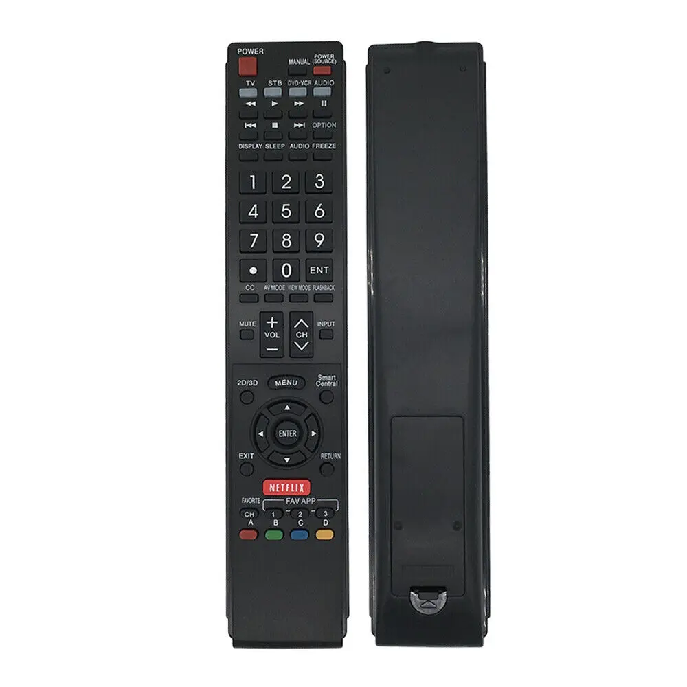 Replacement GB118WJSA Remote Control For SHARP LCD TV AQUOS TV 2D 3D