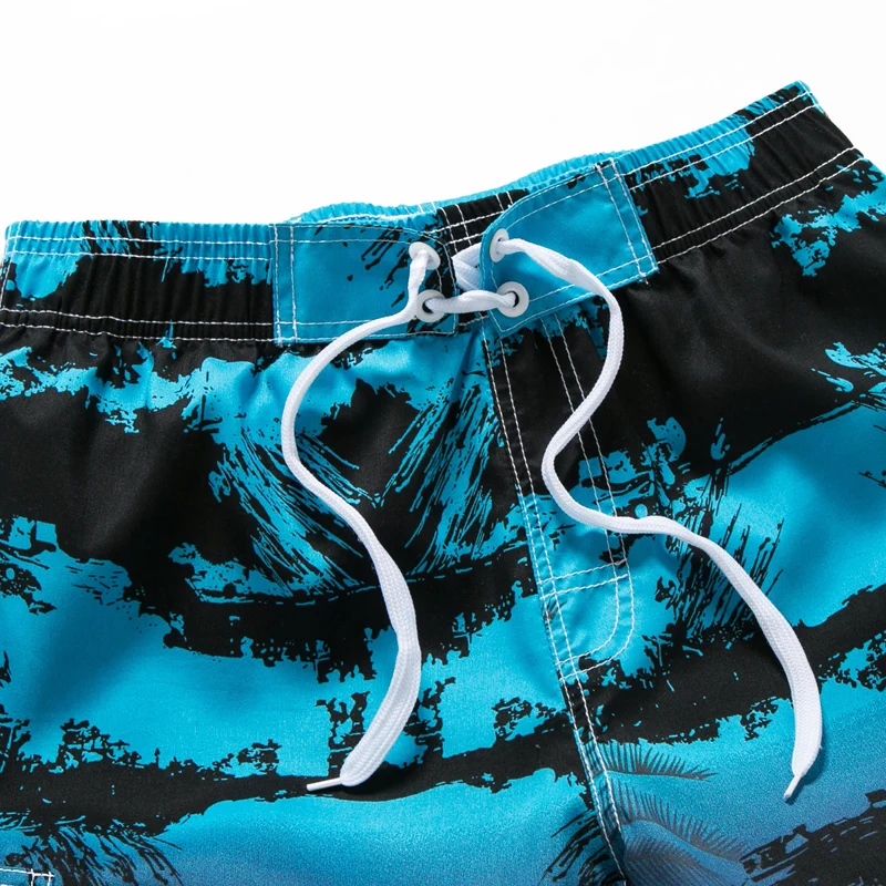 Summer Men's Beach Shorts Printing Casual Loose Hawaii Quick Dry Board Shorts Bermuda Surf Board Shorts Mens Short Pants 3