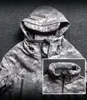 ACU Mixed Color Kit Men's Splash-proof Fleece Hooded Jacket+Multi-pocket Windproof Softshell Casual Pants Winter Work 2Piece Set 3