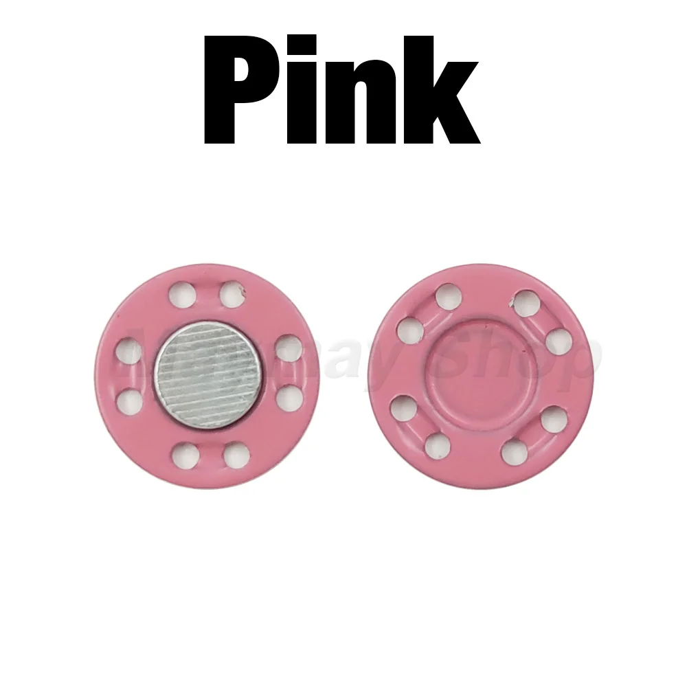 Magnetic Button Set: 5 Pairs for Clothing and Craft Decoration