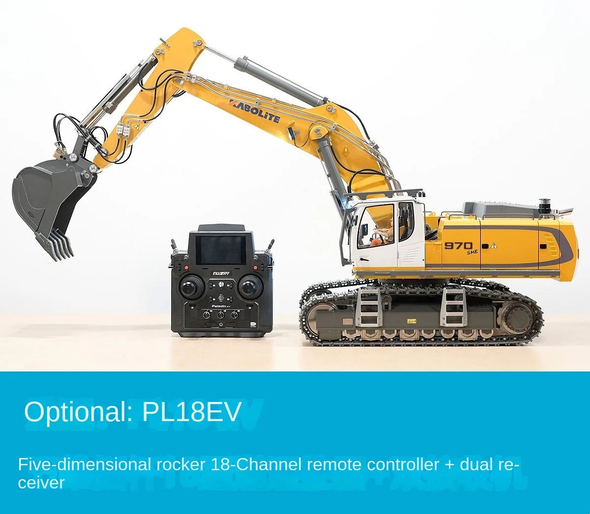 RC 1/14 koparka hydrauliczna wytrzymała metalowa koparka K970-100S wysokiej klasy zabawki dla chłopca modelu imitacja metalu 30 S20d5bd8e210d490282ea1ad868556d5fm RC 1/14 koparka hydrauliczna wytrzymała metalowa koparka K970-100S wysokiej klasy zabawki dla chłopca modelu imitacja metalu