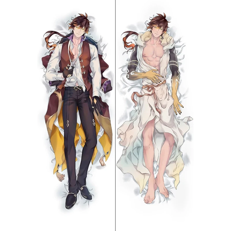 

Dkaimakura Anime Game Genshin Impact Zhongli Diluc Ragnvindr Pillowcase Scaramouche Tartaglia Xiao KaeyaPillow case