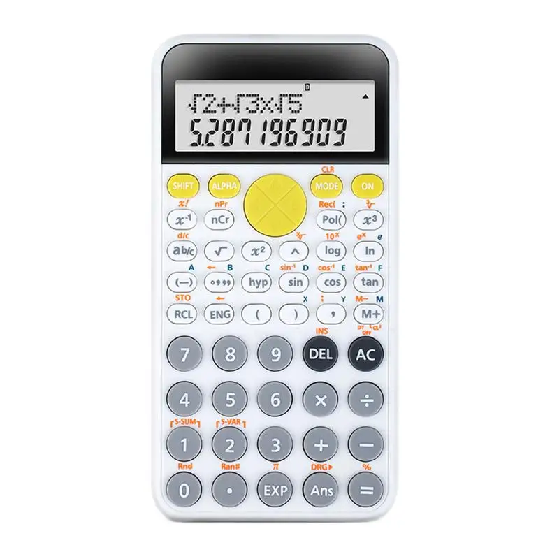 

Cute Calculator Handheld 10 Digit 2 Lines Desktop Calculator With Large LCD Display Small Pocket Calculators For Financial
