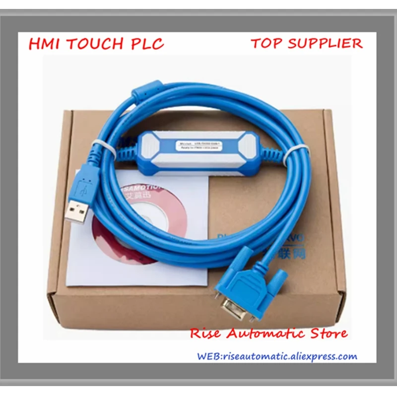 Conexão Usb Hmi Usb-fx232cab1 Plc 3m Novo