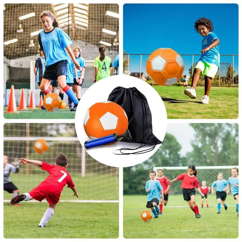 Curve Voetbal Uitwijken Voetbal Eva Rubber Elastische Flexibele Kicker Bal Voor Jongens Meisjes Tieners Kinderen Kinderen 5-15 Jaar Oud