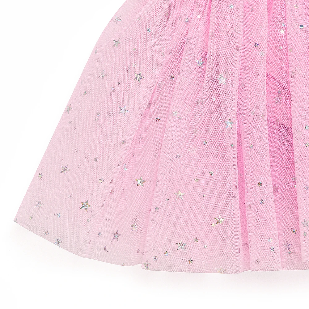 Mädchen Glitzer Ballett Trikots Langarm Gymnastik Kostüm Kinder Sportlich Dancewear Ganzanzug Tanz Tutu Kleider – Detail 8