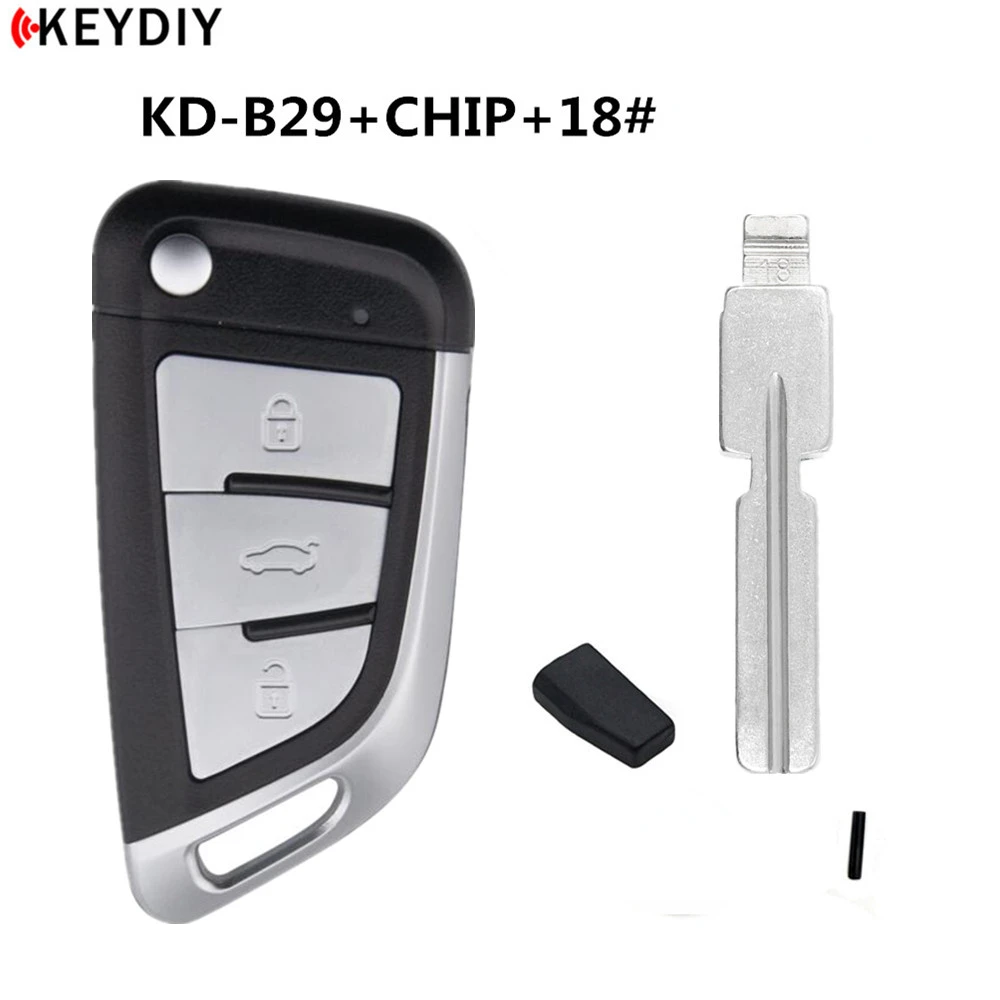 Car Key Remote Control 1/5/15pcs KEYDIY KD MINI B29/NB29 With 4D Super Chip 18# 67# Blade For BMW KD900/KD-X2/MAX Key Programmer