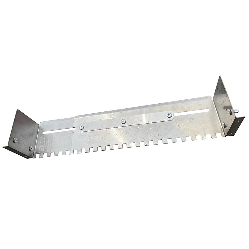 Square Notched Trowel 400-800mm Adjustable Mortar Comb for Fast and Equal Application of Adhesive on the Floor