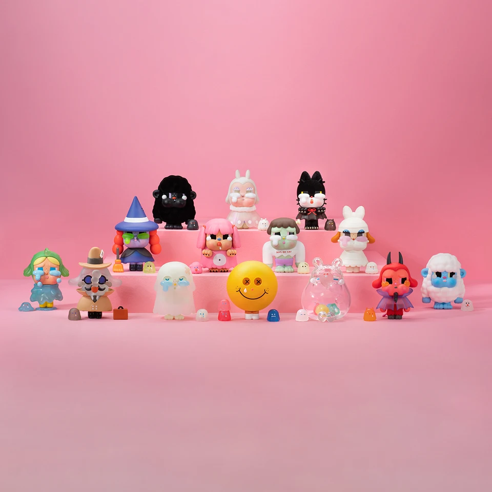 POP MART CRYBABY Monster Tears Series Caixa Misteriosa 1PC/12PCS