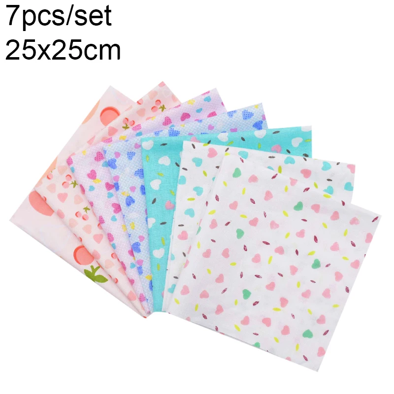7pcs 25x25cm L