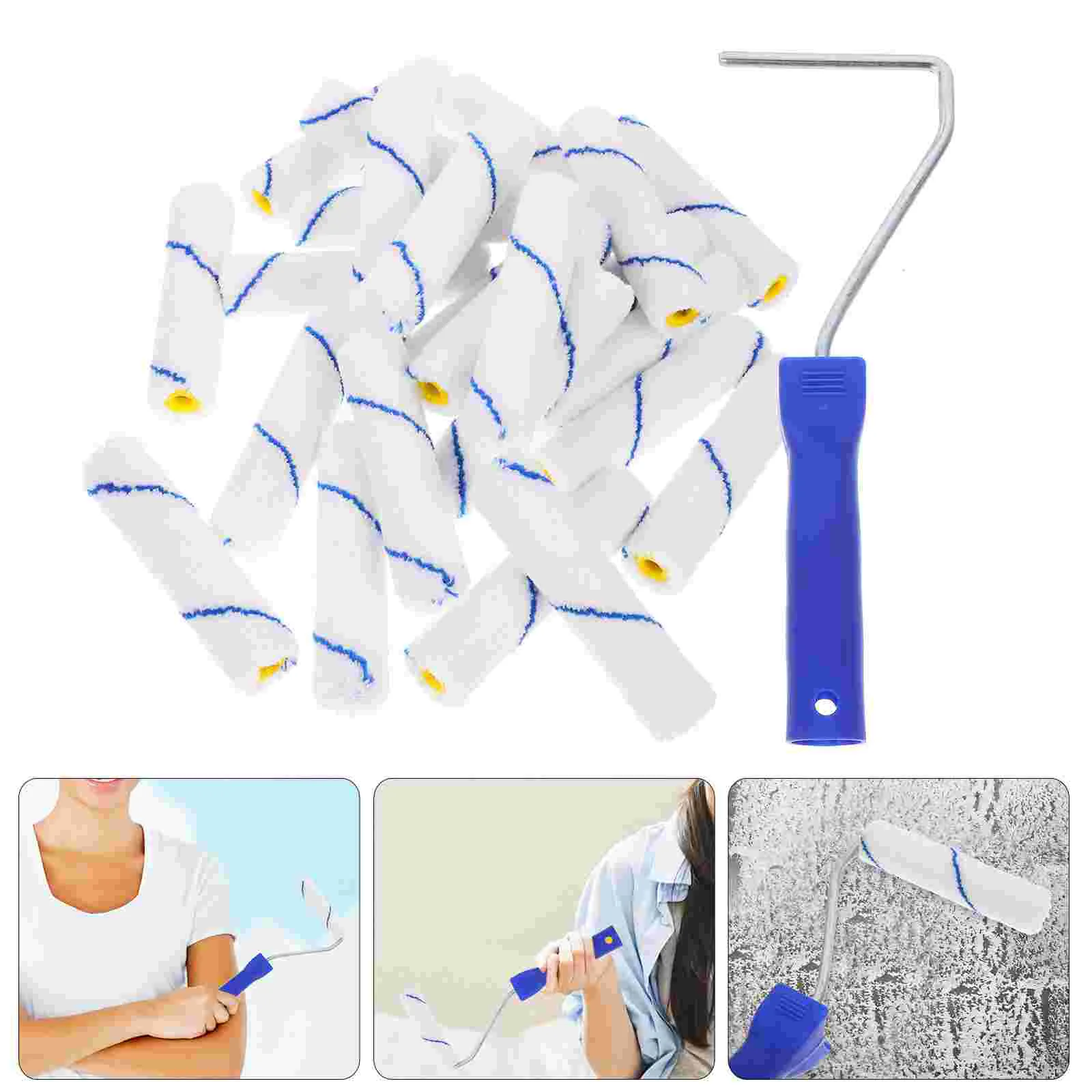 

Paint Roller Covers Rollers Gorgeous Supplies Small Parts for House Painting Sleeves