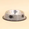 Supet Dog Cat Bowl, Dog Water Bowl with Non-Slip Rubber Base, Metal Insulated Stainless Steel Cat Bowls, Double Wall Cat Bowl 3