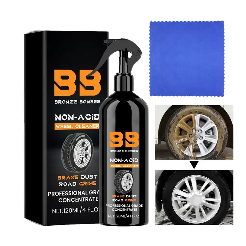 

Car Tire Shine Spray 120ml Mild Tire Protectant For Car Effective Long Lasting Tire Maintenance Supplies For Car Care