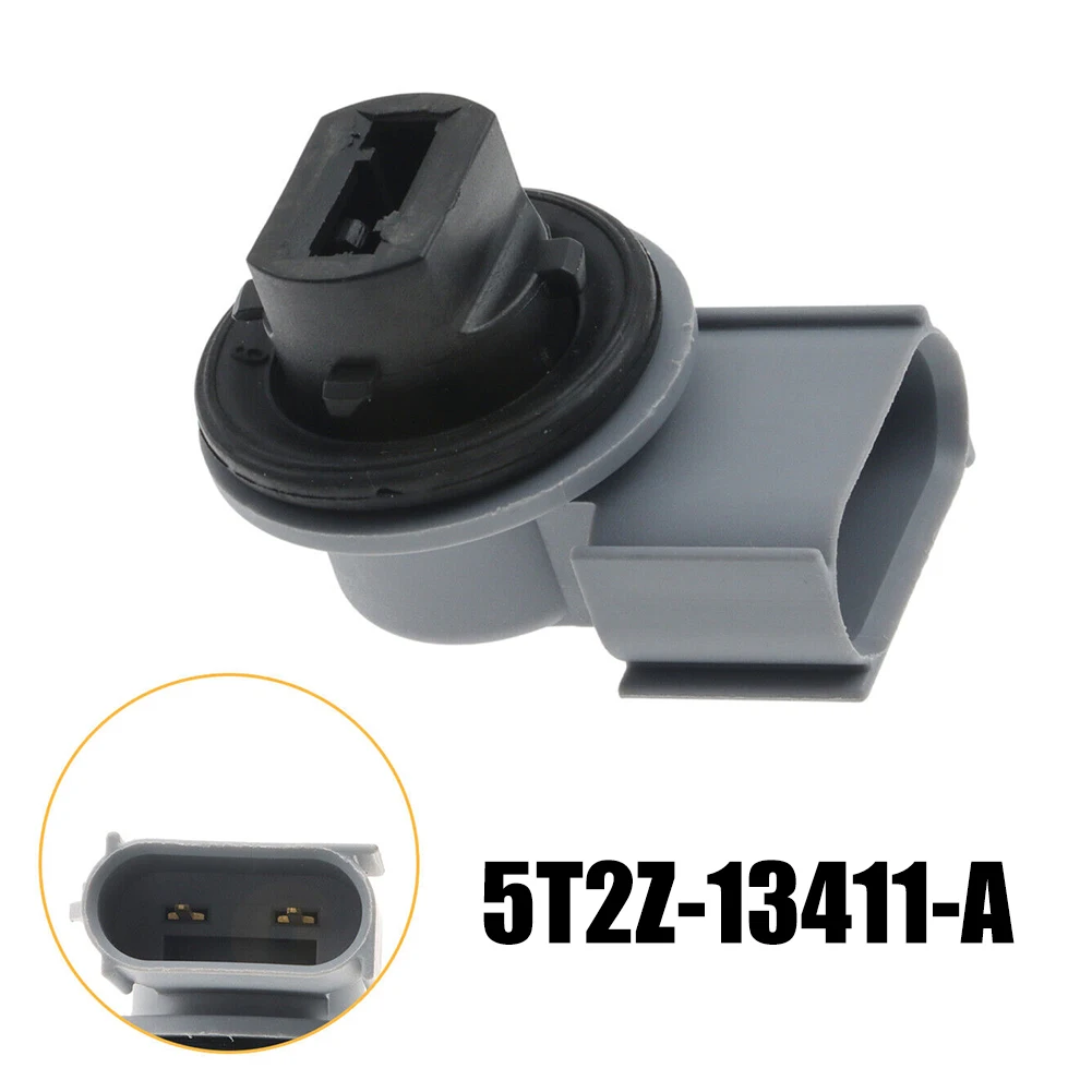 

1pcs Car Turn Signal Lamp Socket Gray 5T2Z-13411-A Fit For Ford Escape 13-16 Turn Signal Light Indicator Base Adapter ABS