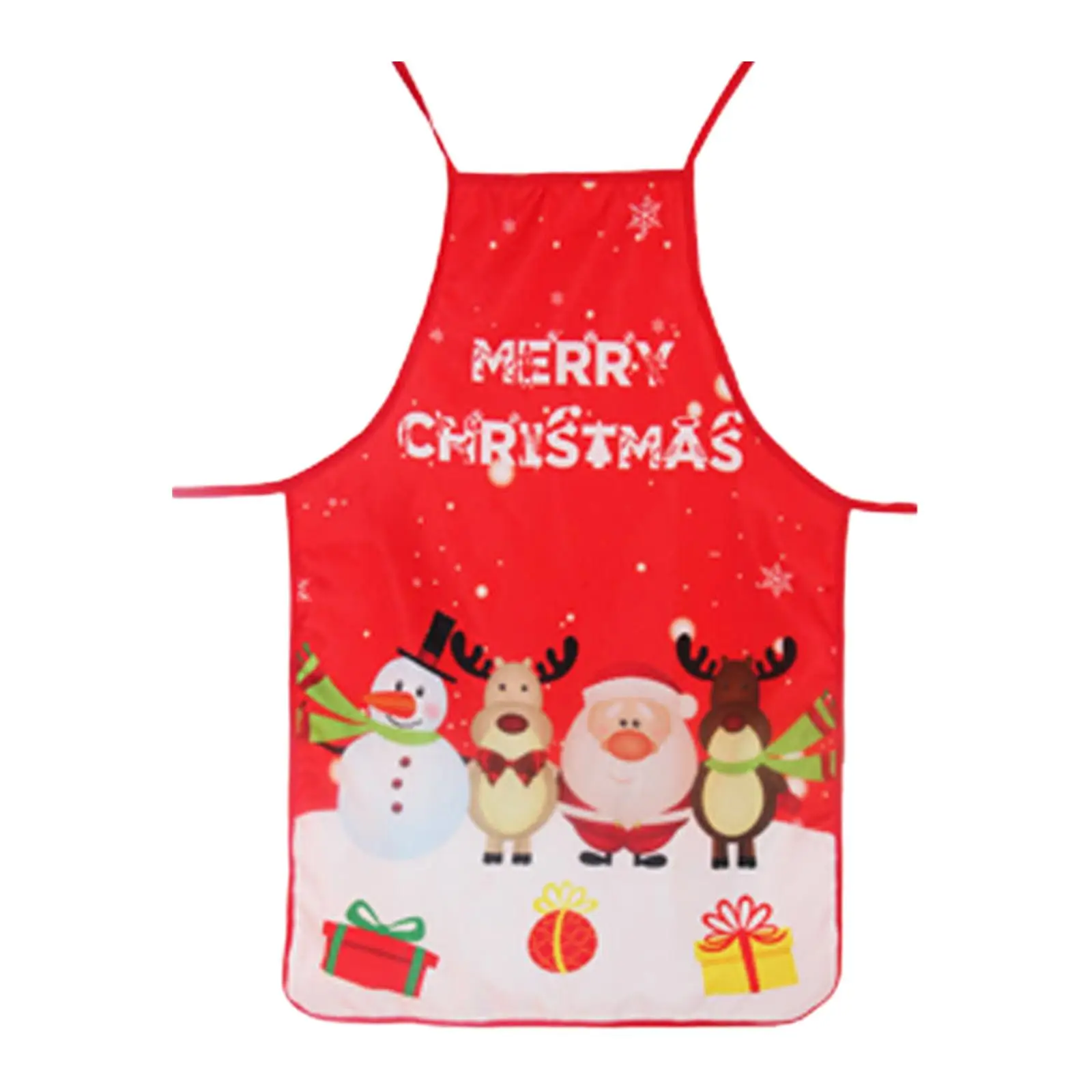 Christmas Apron for Women Men Decorative Apron for Cooking Crafting Baking