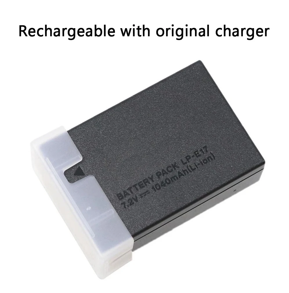 Batteria Canon Originale Lp-E17 Lpe17 Per Canon Rp 750D 760D 77D 800D Eos M3 T6S T6I T7I Kiss X8I 8000D M6 M5 M3 Rp Batteria