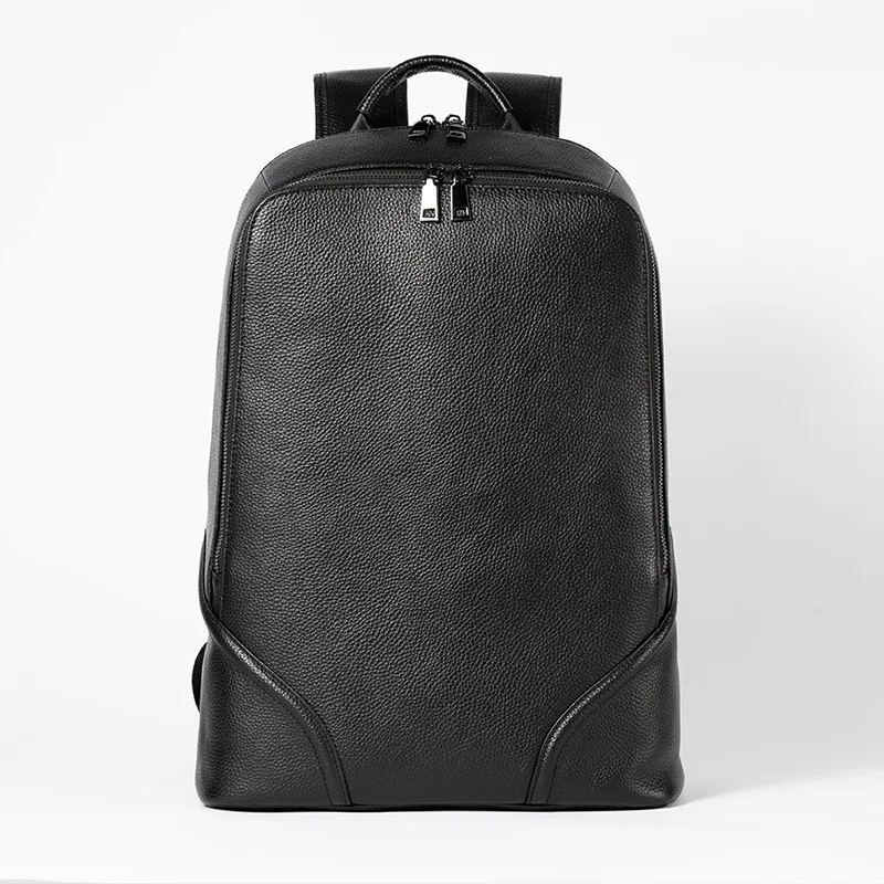 Cowhide Genuine Leather Backpack Men Travel Bags High Quality Laptop Backpack Male Shool Bags For Teenager Boys School Backpacks