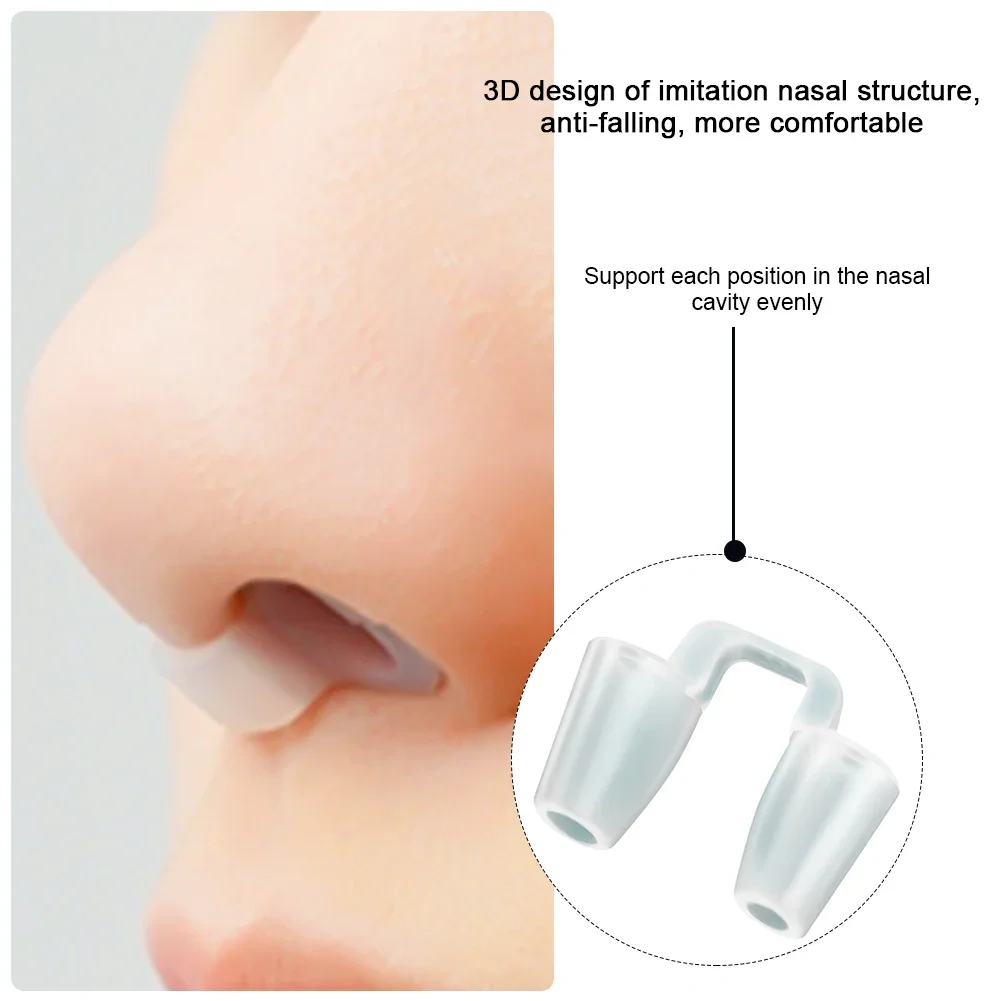Postoperative Rhinoplasty Nostril Support Silicone Shaping Crooked Nose Correction Fixator Silica Gel Nose Clip 1Pc nose clip,nose shaper,nostril opener dilators