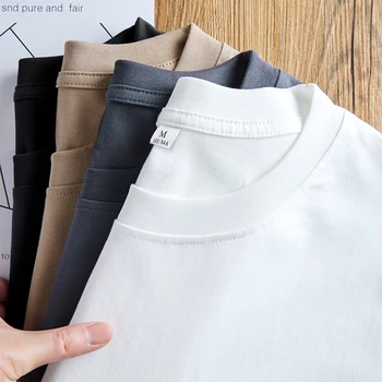 T-shirt da uomo a girocollo traspirante per escursionismo e pesca, morbida ed elastica, per sport all'aperto, a maniche corte, estiva