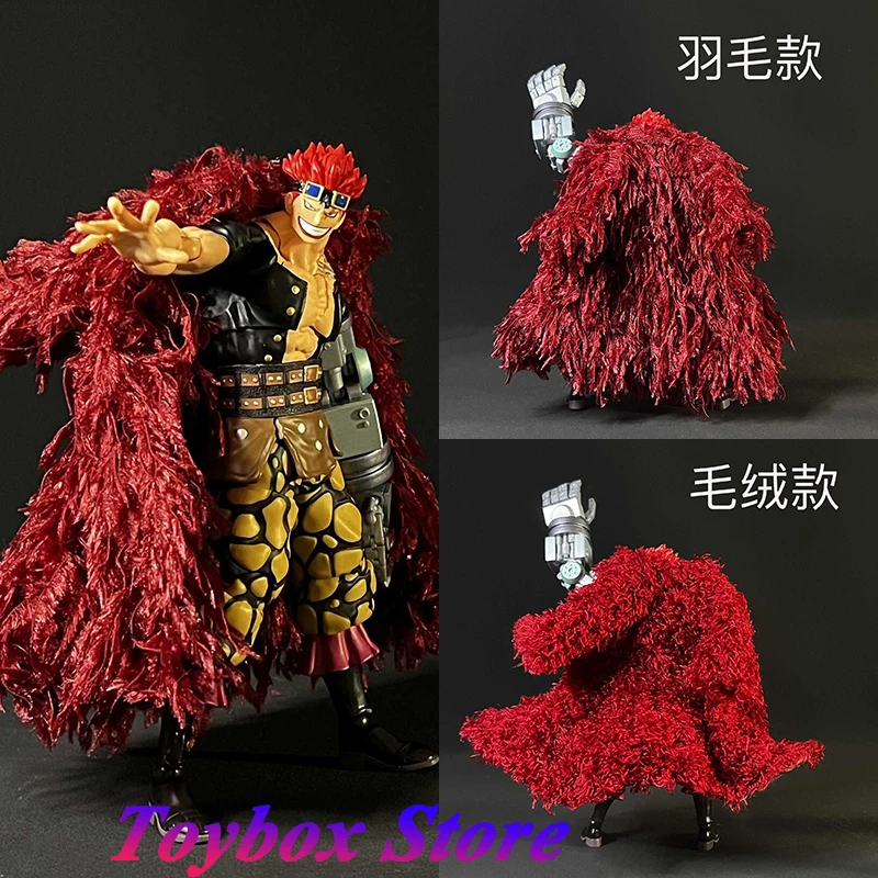 SHF 2 Styles 1/12 One Piece Eustass Kid Red Fur Cloak Coat