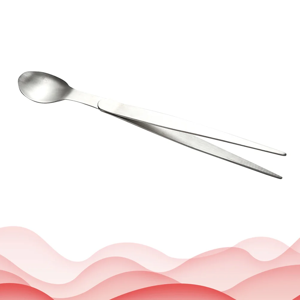 Kitchen Spoon Stainless Steel Flavor Test Chopsticks Taste Baby Tweezer Soup Spoons
