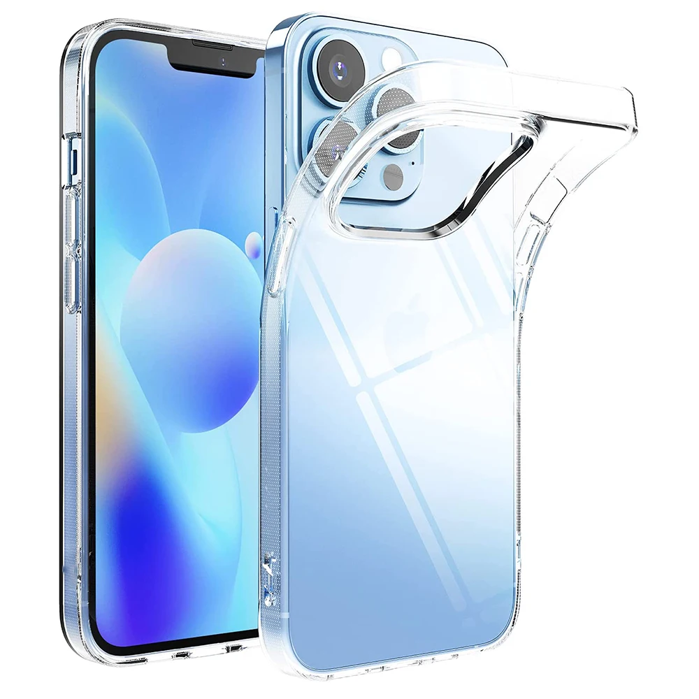 Silicone Soft Clear Phone Cover