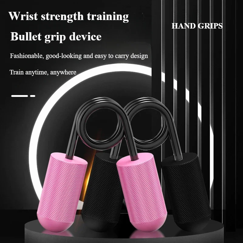 Hand Strengthener Finger Trainer Finger Strength Trainer Forearm Exerciser Wrist Exerciser Hand Grip Trainers Hand Exerciser 30LB Aluminum Alloy Grip Strength Device Finger Strength Device Exercise Finger Exercise Grip Training Tool Gym Fitness Products