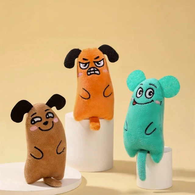 Cat Toy Training Entertainment Plush Stuffed Pillow Simulation Mouse Cat Toy Dog Interactive Pet Chew Toy Pet Supplies 3
