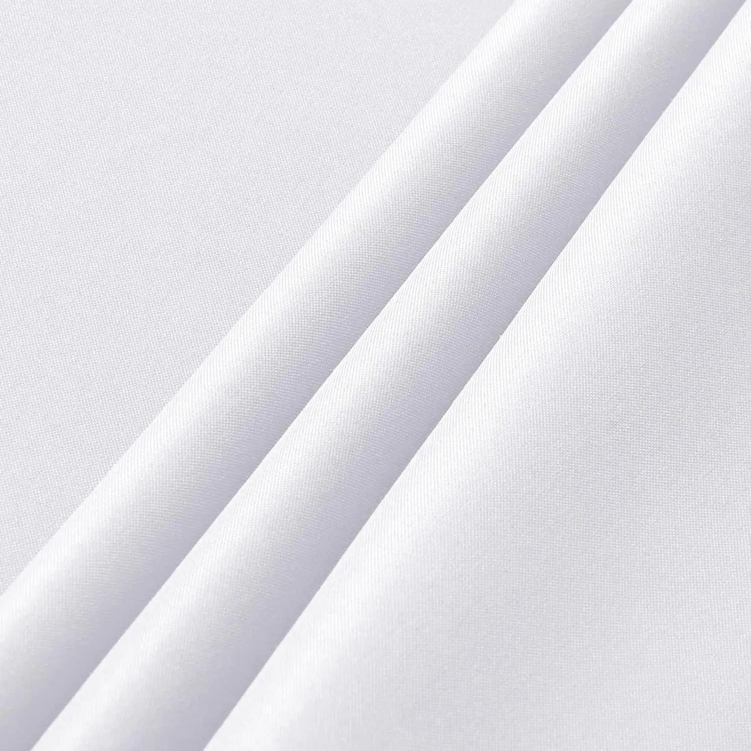 6 Pack White Tablecloth 90 x 156 Inch - Rectangle Table Cloth for 8 Feet Table Stain and Wrinkle Resistant Washable Polyester Ta 3