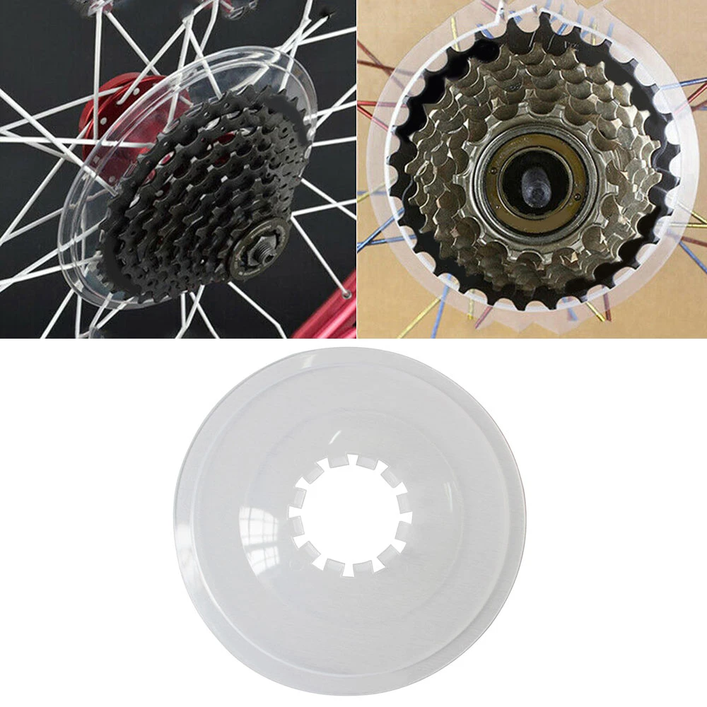 1pc Bike Wheel Spoke Protector Guard Bicycle Wheel Spoke Protector Disc